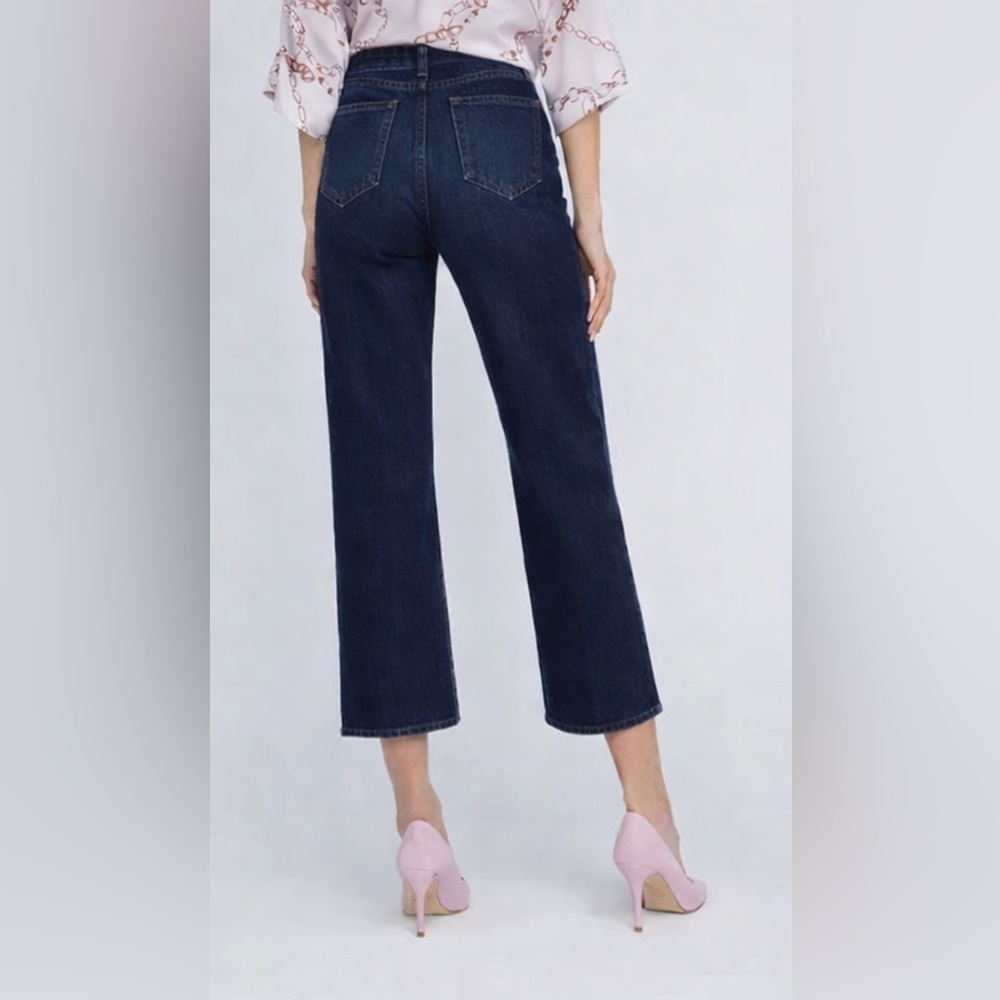 L’Agance June Ultra High Rise Cropped Stovepipe Jeans in Harlan size 27 - Picture 4 of 7